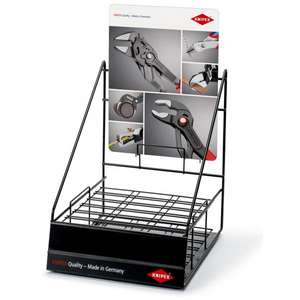 Unidad de Exhibición de Herramientas Knipex de Acero para Pared o Mostrador, Vacía, para Almacenamiento y Presentación - Product Image 1
