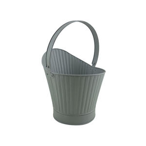 Jardinière en charbon de fer faite à la main avec poignée en or antique utilisable pour le jardinage décoratif à la maison Pots de fleurs et jardinières - Product Image 6