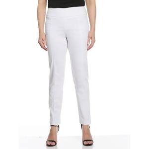 Maigre Slim Fit Blanc Couleur Bureau Robe Formelle Pantalon Bureau Porter Réunion D'affaires Travail Blanc Femme Robe Pantalon Respirant - Product Image 1