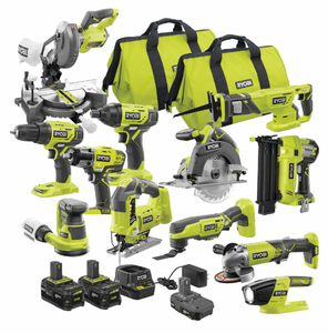 # # # NOUVEAU KIT COMBO 12 OUTILS ORIGINAL RyobiS 18V ONE+ - P1896 EN STOCK - Product Image 1