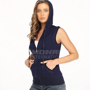 Nouvelle arrivée Sports de plein air Compression Offre Spéciale Fitness musculation sweat à capuche sans manches personnalisé pour femmes à vendre - Product Image 3