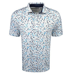 Chemise de golf pour homme avec logo personnalisé, haute qualité, 100% coton, unie, été, performance, séchage rapide, légère, décontractée pour - Product Image 2
