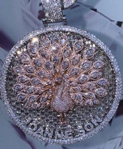 Pendentif Iced Out pour homme, pendentif Moissanite VVS en argent 925, breloque Hip Hop personnalisée, diamant VVS, cadeau pour lui, testeur de passes - Product Image 5