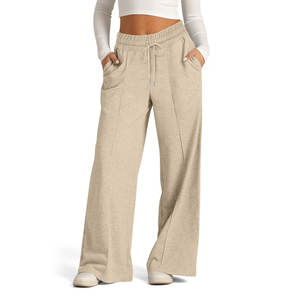 Wholesale Custom <b>Baggy</b> Sweatpants For <b>Women</b> 100% Cotton Fabric <b>Baggy</b> Pant High Quality <b>Baggy</b> Sweatpants - Product Image 4