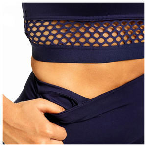 Mallas de Yoga con Control de barriga de cintura alta para mujer, de secado rápido diseño sin costuras, tela transpirable para Yoga informal, gimnasio, correr - Product Image 5