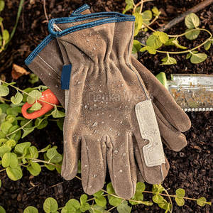 Guantes de trabajo transpirables con logotipo personalizado Low Moq, guantes de trabajo cómodos de cuero personalizado para la seguridad de las manos - Product Image 6