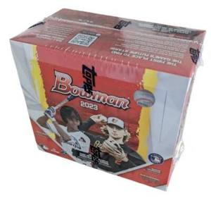 Nouvelle boîte de baseball Hobby 2023, originale, neuve, lot de 24 paquets de cartes à jouer pour jeu, numéro de modèle de carte - Product Image 1