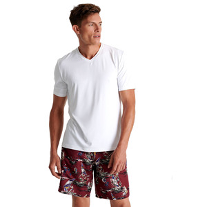 Boardshorts extensibles décontractés pour hommes Quick Dry 100% Polyester Surf Beach Shorts personnalisés couleur unie Boardshorts en gros - Product Image 1