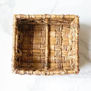 Woven <b>Basket</b> Water Hyacinth Handmade Storage <b>Basket</b> Wholesale eco-friendly Made in Vietnam - Product Image 4