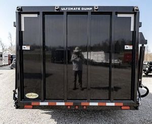 Remolque volquete de granja motorizado con engranaje para uso agrícola, con motor de carga, para uso agrícola - Product Image 3