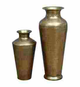 Florero de Metal brillante para el hogar, productos de Interior, macetero decorativo para decoración de boda, precio al por mayor - Product Image 1