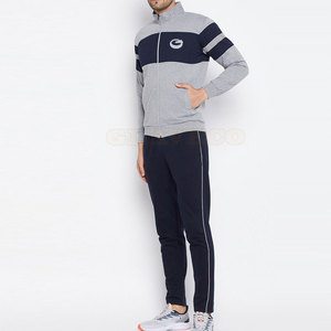 Chándales de invierno de talla grande para hombre, recién llegados, ropa ecológica de dos piezas de color sólido para deportes de invierno, diseño transpirable - Product Image 2