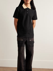 เสื้อโปโลผู้ชายกระดุม100% ผ้าคอตตอนขนาดมาตรฐานปรับแต่งโลโก้ได้สำหรับทุกเพศ - Product Image 2