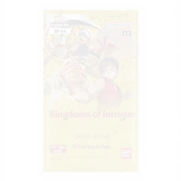 Boîte de boosters de cartes à collectionner de la série Kingdoms of Intrigue, cartes TCG Anime, 24 paquets par boîte pour la vente au détail