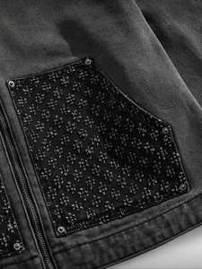 แจ็คเก็ตยีนส์สั่งทำพิเศษ พร้อมงานปักทั่วทั้งตัวเสื้อ สำหรับผู้หญิง ลายปักดอกไม้ แจ็คเก็ตยีนส์ผู้หญิง ปักโลโก้ตามสั่ง - Product Image 6