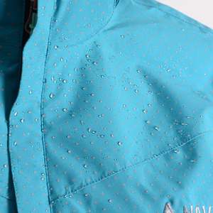 FHOH Femmes Casual Loose Style Longue Veste Imperméable Réversible avec Col Montant Capuche Coupe-Vent Respirant Taille 3XL - Product Image 6