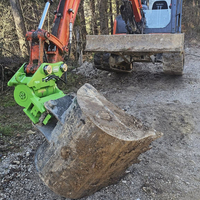 Rotateur hydraulique inclinable à 180 degrés pour excavatrice avec moteur, modèle OEM, capacité de 3 à 5 tonnes, certifié ISO9001
