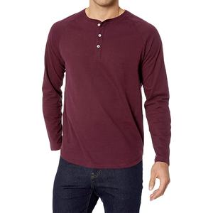 Camisetas de Manga Larga para Hombre Ville Sports, Corte Regular Informal, 100% Algodón, Cuello Redondo, Secado Rápido y Transpirable - Product Image 1