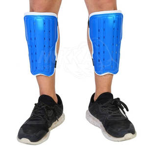 Diseño OEM logotipo personalizado cuero de vaca de alta calidad ligero transpirable artes marciales boxeo espinilleras Unisex - Product Image 6