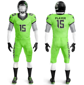 ชุดฟุตบอลอเมริกันสำหรับผู้ใหญ่แบบสั่งทำพิเศษ ผ้าโพลีเอสเตอร์/สแปนเด็กซ์/ตาข่าย เสื้อเจอร์ซีย์ฝึกซ้อมแบบสั้น - Product Image 5