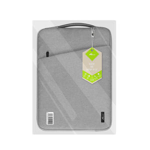 Mallette verticale grise pour ordinateur portable 14-15 pouces Étuis et housses pour ordinateur portable Produit - Product Image 1