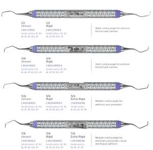 Gracey Hu_Friedy Instruments de chirurgie dentaire manuels Détartreurs de curettes et de faucilles plus longs pour des soins dentaires améliorés - Product Image 4