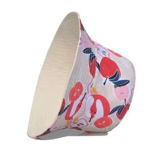 Chapeau Bob en Peluche Personnalisé avec Logo Dessin Animé, Motifs Imprimés Numériquement, à Large Bord, pour Pêcheurs, Cyclisme et Usage Quotidien, Sublimation - Product Image 3