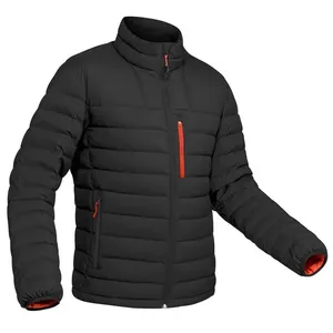 CONMR Whosale Design Mens Full Zip Coat Casual Outdoor Winter Jacket Mann Warm Insulated Puffer Jacket