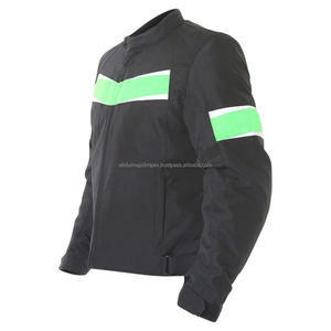 Chaqueta de carreras de motos impermeable Cardura 600D de alta calidad, ropa deportiva de bajo precio con características protectoras y reflectantes - Product Image 3