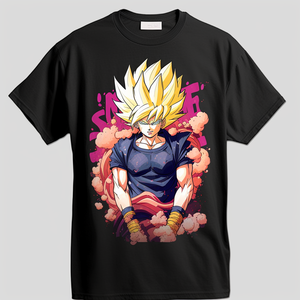Camiseta Unisex con Estampado de Anime por Sublimación Personalizada, Camisetas Casuales Unisex OEM, Camiseta con Estampado Personalizado - Product Image 5