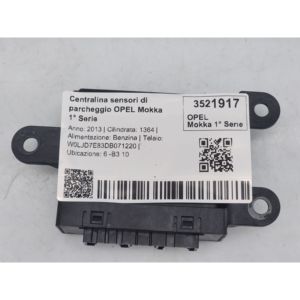 CAPTEURS DE PARKING CENTRAUX OPEL Mokka 1ère Série 13354532 (12>) - Product Image 3