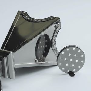 Luxury <b>Silver</b> Metal Incense <b>Burner</b> Bakhoor Holder with Removable Ash Plate Arabic Style Home Decor & Elegant Gift Item - Product Image 6