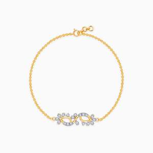 สร้อยข้อมือเพชรเส้นใหญ่ประดับทองวิบวับสำหรับห้องปฏิบัติการ - Product Image 1