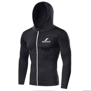 Combinaison de compression unisexe de haute qualité Vêtements d'entraînement respirants sur mesure avec couleurs et logo personnalisés Service OEM - Product Image 2