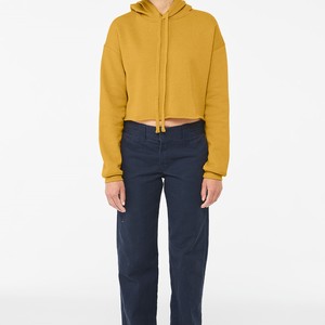 Women's Eco-Friendly 400 Gsm French Terry <b>Zipper</b> Hoodie Breathable Oversized 500 GSM 100% Cotton Fleece Sweatpants Casual Hoodie - Product Image 4