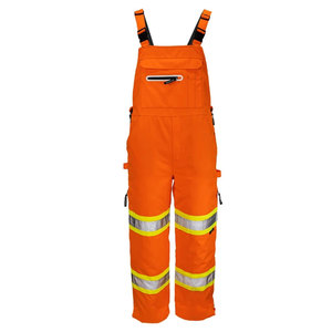 Vente en gros de salopette imperméable en soie haute visibilité salopette personnalisée pour hommes pour les travaux de construction respirant 100% coton orthèse - Product Image 3