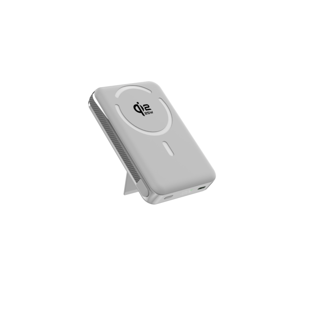 .2 25W Factory Magnetic Wireless Solid State Tech Power Bank and Holder Design .2 PD35W Fast Wireless Charge Cable Design