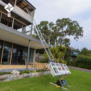 Robust Channel Steel Ladder Lift Electric <b>Hoist</b> Heavy Duty Solar Panel Roof Lift for Industrial Construction Sites - Product Image 6