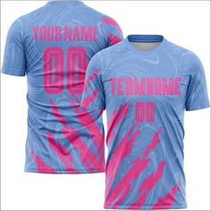 Conjunto de Camiseta de Fútbol Unisex Personalizada de Alta Calidad de Secado Rápido, Nuevo Diseño para Adultos, Ropa de Fútbol con Estampado Digital, 100% Poliéster - Product Image 3