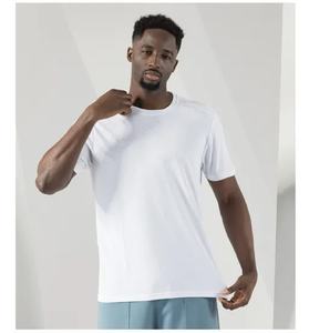 Camiseta única de secado rápido con logotipo de Color personalizado, camisetas deportivas de entrenamiento para hombres, ropa de calle de talla grande, camiseta transpirable de secado fresco - Product Image 4