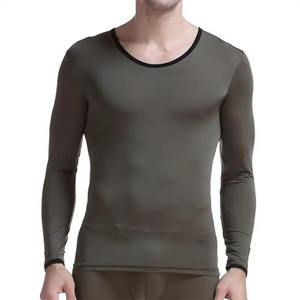 Sous-vêtements pour hommes en coton respirant sans manches gilet musculaire solide sous-vêtements col rond vêtements de sport T-shirt - Product Image 6