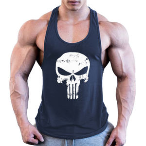 Singlet de sport pour homme personnalisé, 100% coton, respirant, écologique, à séchage rapide, pour l'entraînement, la musculation, le fitness - Product Image 2