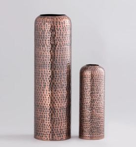Vase à fleurs en métal élégant de nouvelle conception de luxe, quantité en gros, décoration festive pour la maison, décoration de table, hôtel, fait à la main en Inde - Product Image 5