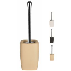 Portaescobillas de baño Spirella 'Retro' de gres en color marrón 42 x 11.5 x 11.5 cm - Product Image 2