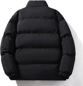 Blouson d'hiver pour homme 2025, style personnalisé, polyester, col montant, logo sur le devant, séchage rapide, respirant, écologique, manches longues - Product Image 2