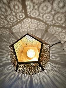 Bougeoir votif en métal fait à la main en fer pour le salon, le bureau et l'éclairage de mariage - Product Image 5