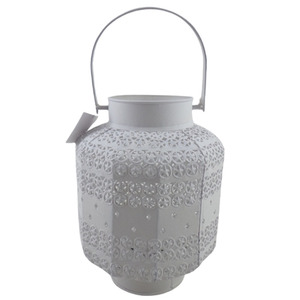 Hot Selling Modern Round Lantern Grey Wash Table <b>Large</b> Metal Lantern New Style Metal <b>Frame</b> Home Decorative Christmas - Product Image 6