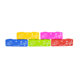 Trousse à crayons multifonctionnelle en plastique avec impression numérique pour le rangement des fournitures scolaires, garçons, filles, école primaire, trousse à crayons en plastique Melody - Product Image 2