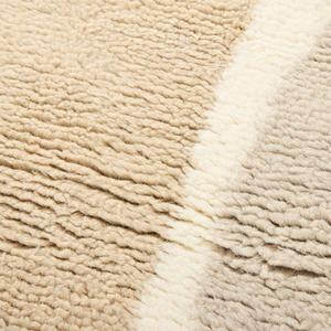 Alfombra de lana marroquí con patrón abstracto moderno, pila suave anudada a mano para interiores de casas y oraciones, hecha en India, precio de fábrica por ITHL - Product Image 3