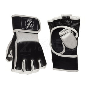 2024 meilleure qualité pas cher prix MMA gants en cuir bas quantité minimale de commande meilleur style fabriqué en pour les arts martiaux et la boxe - Product Image 1